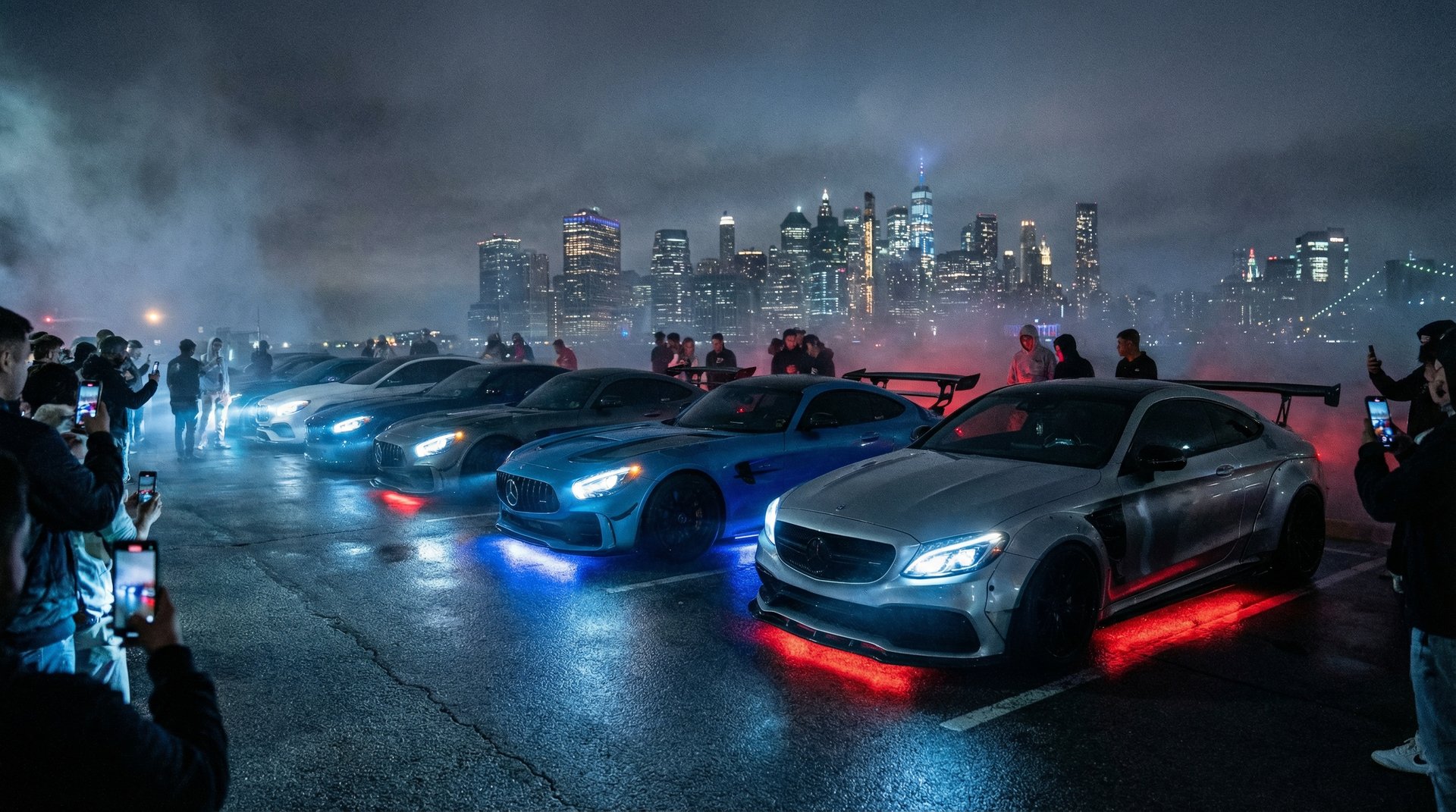 幼幼改装视频-夜间车聚改装视频分享